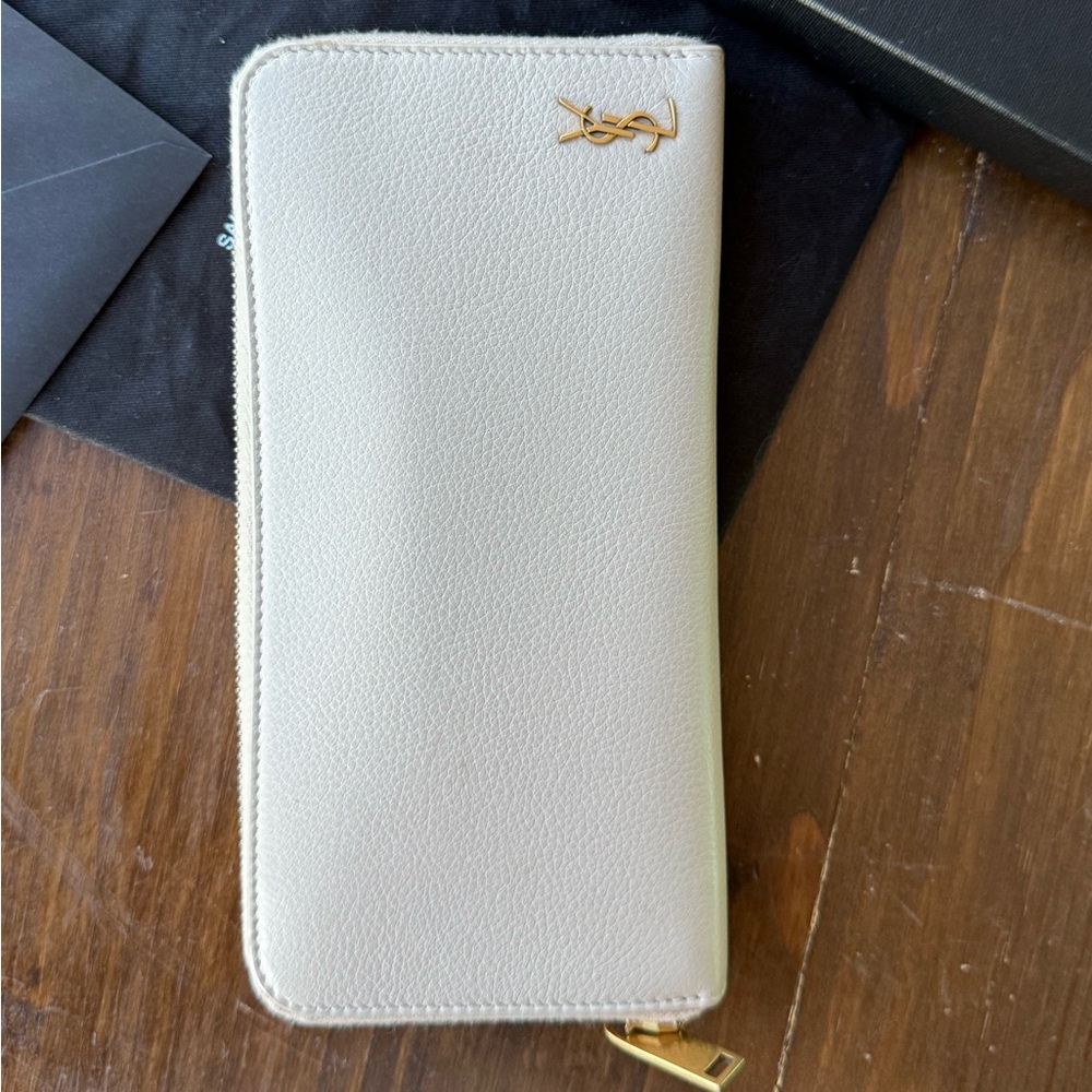 Saint Laurent Long Zipper Wallet